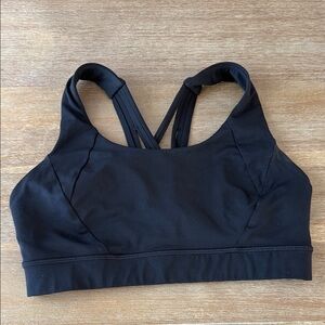 Lululemon Energy Sports Bra Black Size 8